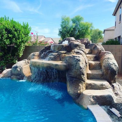 Boulders and Stone Work #003 by Copper State Pool