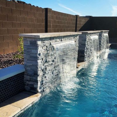 Fire and Water Features #001 by Copper State Pool