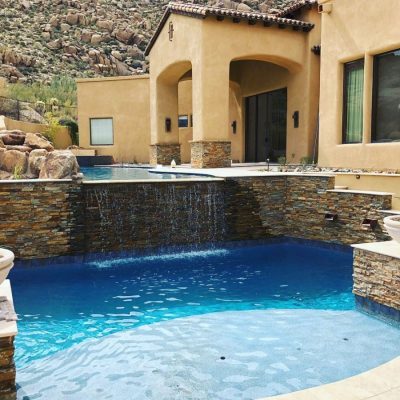 Fire and Water Features #007 by Copper State Pool