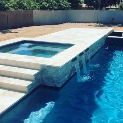 Fire and Water Features #018 by Copper State Pool