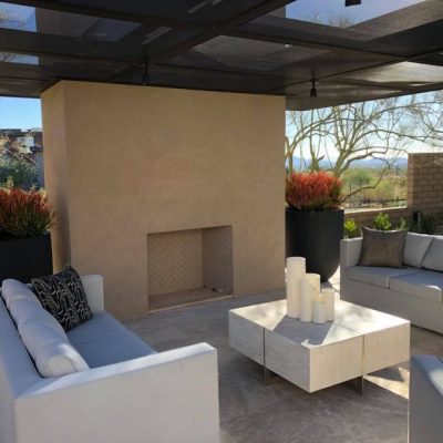 Fireplaces and Firepits #006 by Copper State Pool
