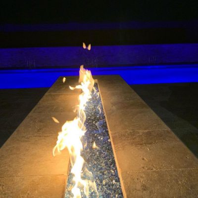 Fireplaces and Firepits #007 by Copper State Pool