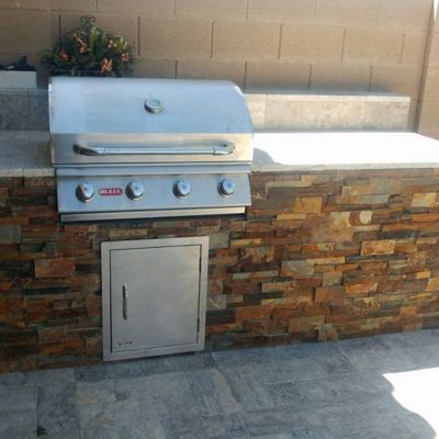 Outdoor Kitchens and Grills #001 by Copper State Pool