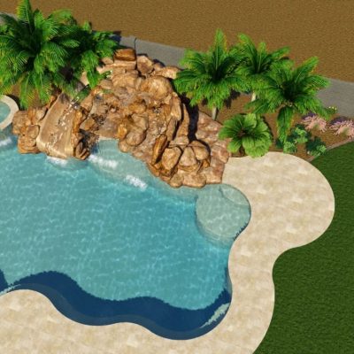 Pool Design #001 by Copper State Pool