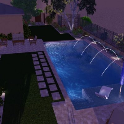 Pool Design #003 by Copper State Pool