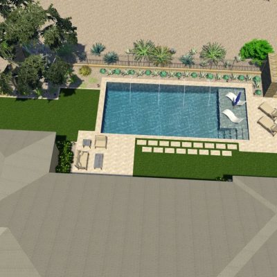 Pool Design #008 by Copper State Pool